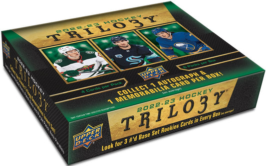 2022-23 UPPER DECK HOCKEY TRILOGY