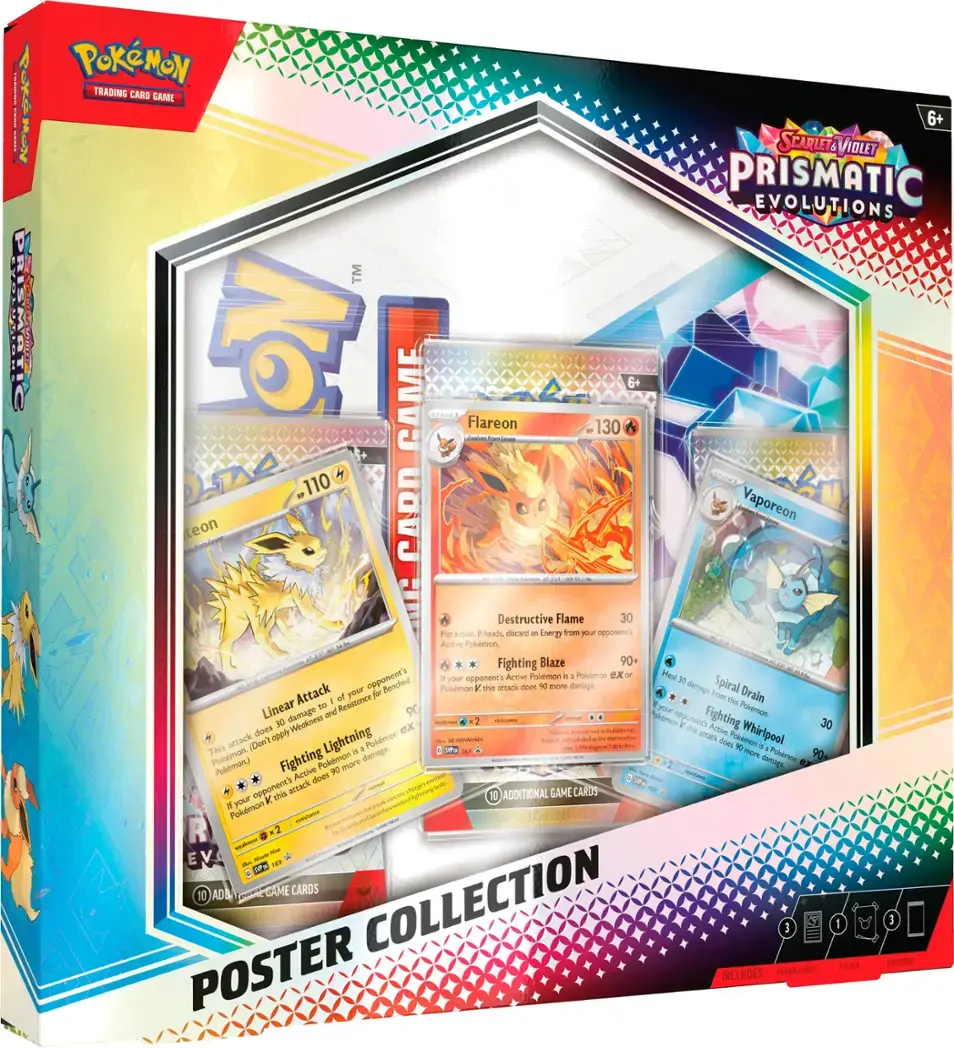 POKEMON SV8.5 PRISMATIC EVOLUTIONS POSTER COLLECTION (PRE-ORDER)