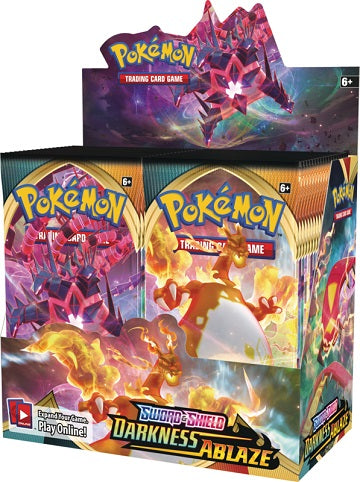 Pokemon Sword and Shield Darkness Ablaze Booster Box