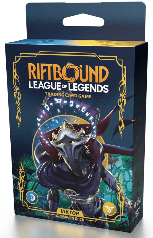 RIFTBOUND LEAGUE OF LEGENDS TCG ORIGINS CHAMPION DECK VIKTOR - GamesLand Canada