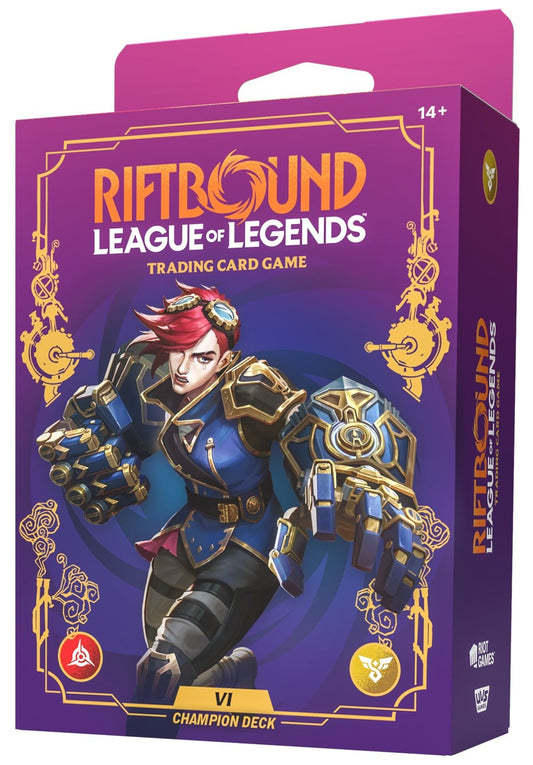 RIFTBOUND LEAGUE OF LEGENDS TCG UNLEASHED CHAMPION DECK VI - GamesLand Canada