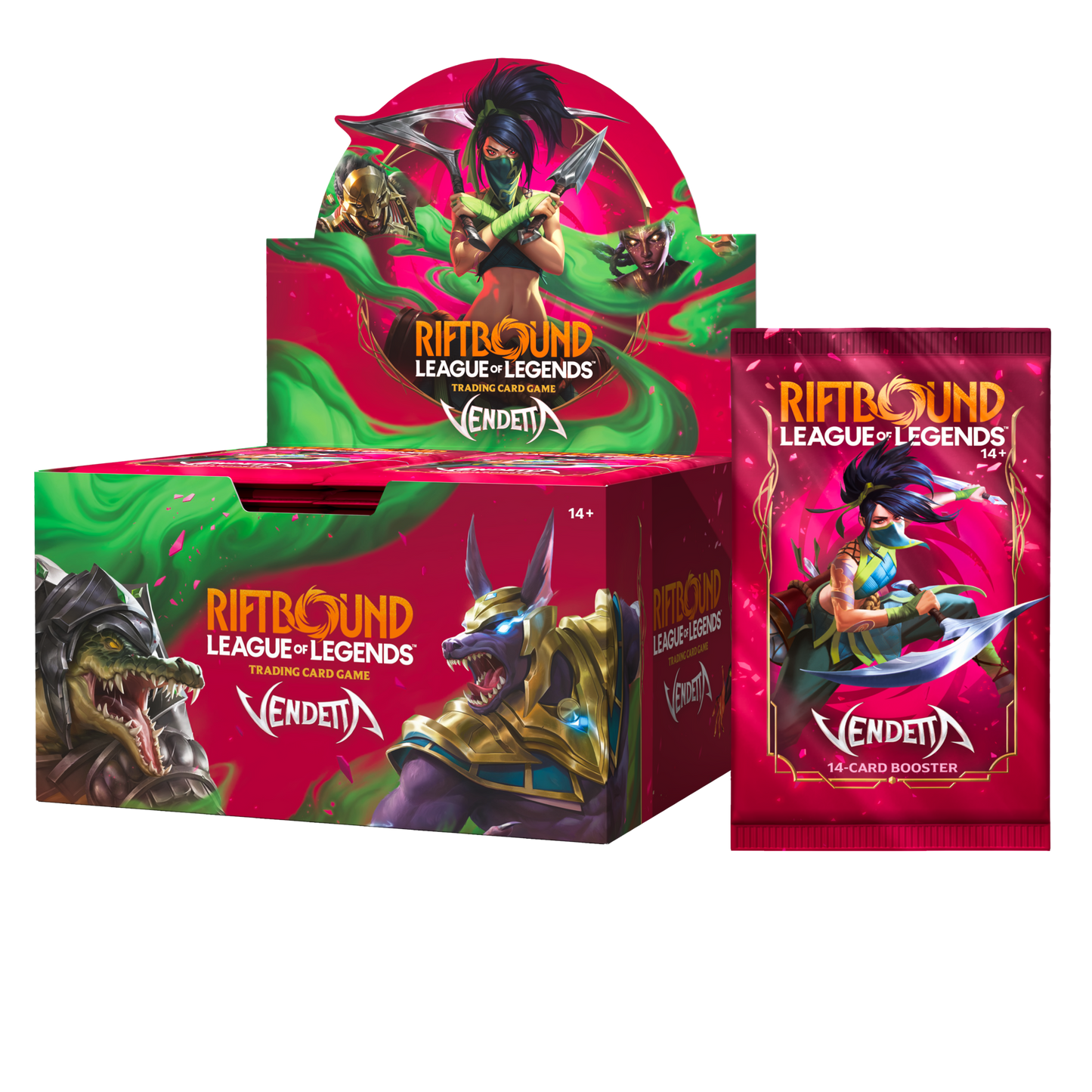 RIFTBOUND LEAGUE OF LEGENDS TCG VENDETTA BOOSTER DISPLAY (PRE-ORDER) - GamesLand Canada