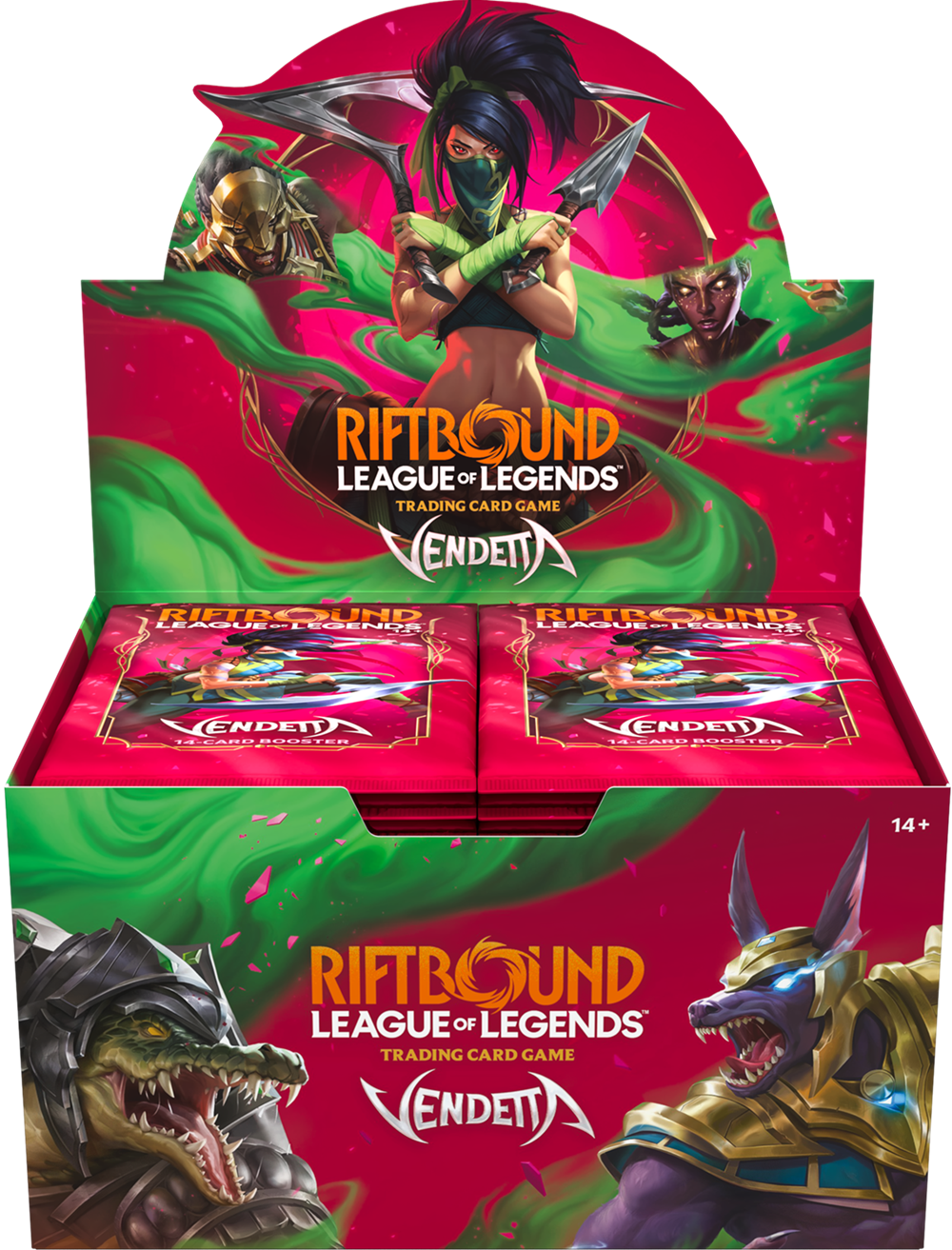 RIFTBOUND LEAGUE OF LEGENDS TCG VENDETTA BOOSTER DISPLAY (PRE-ORDER) - GamesLand Canada