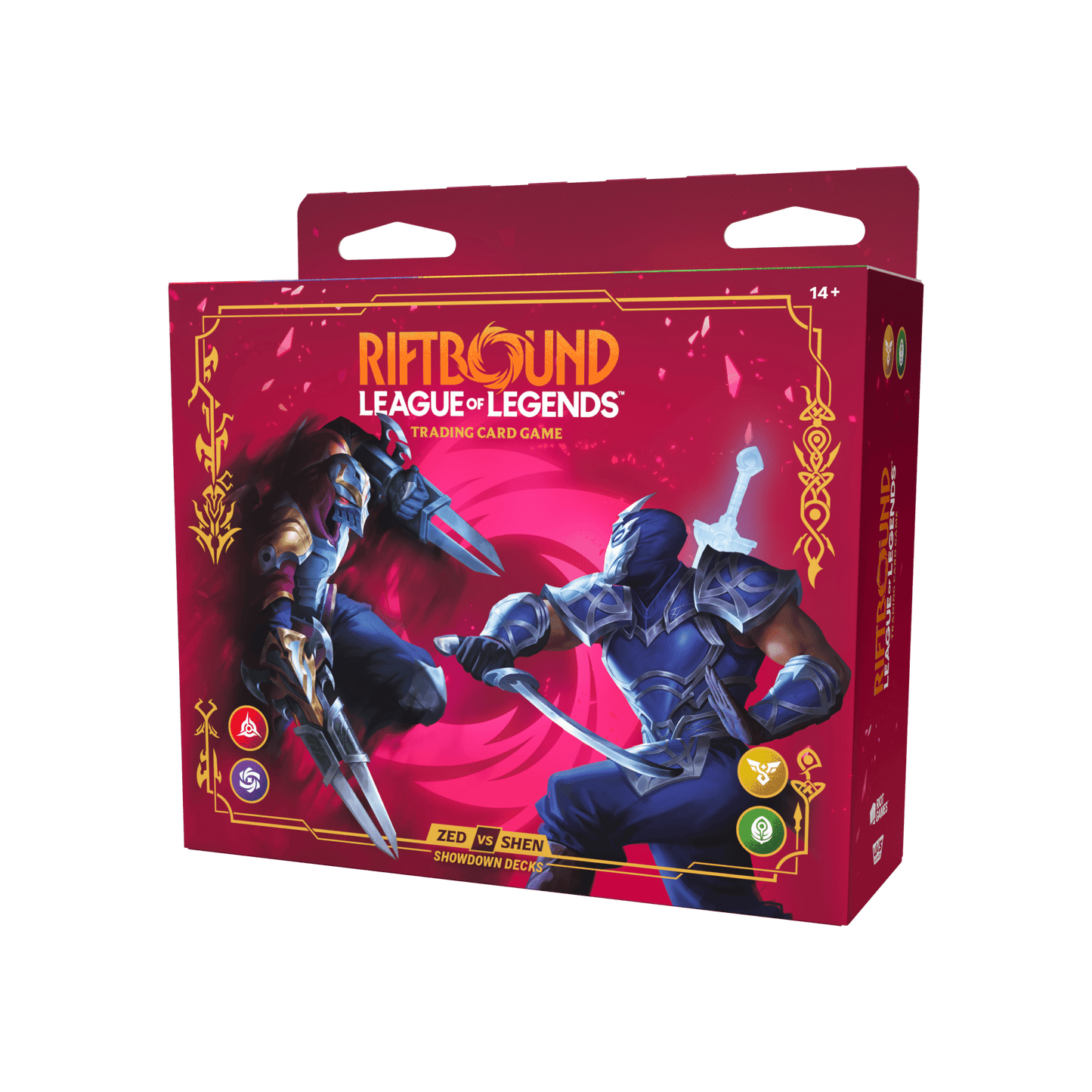 RIFTBOUND LEAGUE OF LEGENDS TCG VENDETTA ZED VS SHEN SHOWDOWN DECKS (PRE-ORDER) - GamesLand Canada