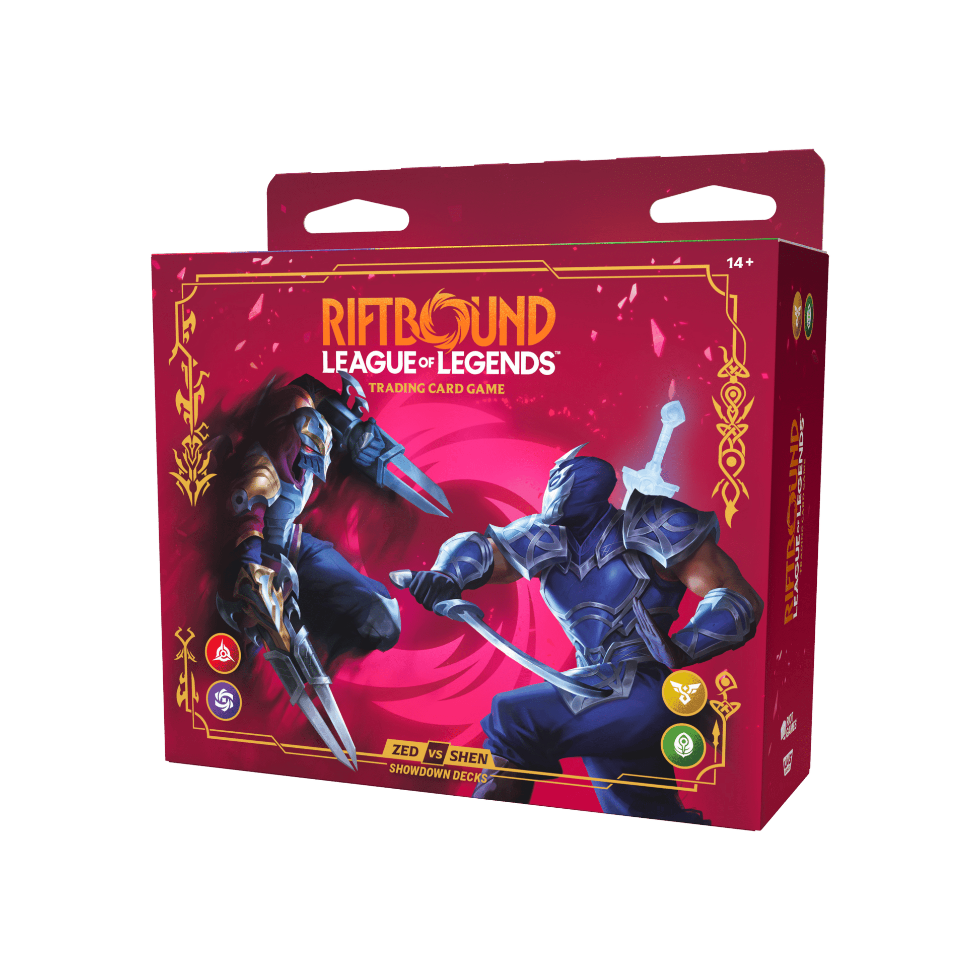 RIFTBOUND LEAGUE OF LEGENDS TCG VENDETTA ZED VS SHEN SHOWDOWN DECKS (PRE-ORDER) - GamesLand Canada