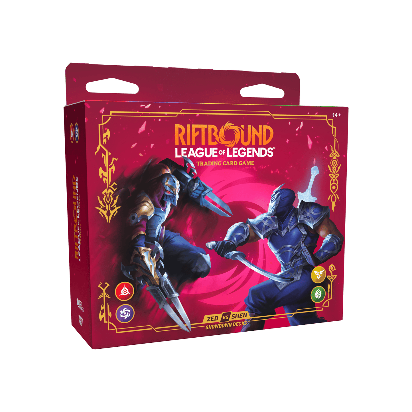 RIFTBOUND LEAGUE OF LEGENDS TCG VENDETTA ZED VS SHEN SHOWDOWN DECKS (PRE-ORDER) - GamesLand Canada