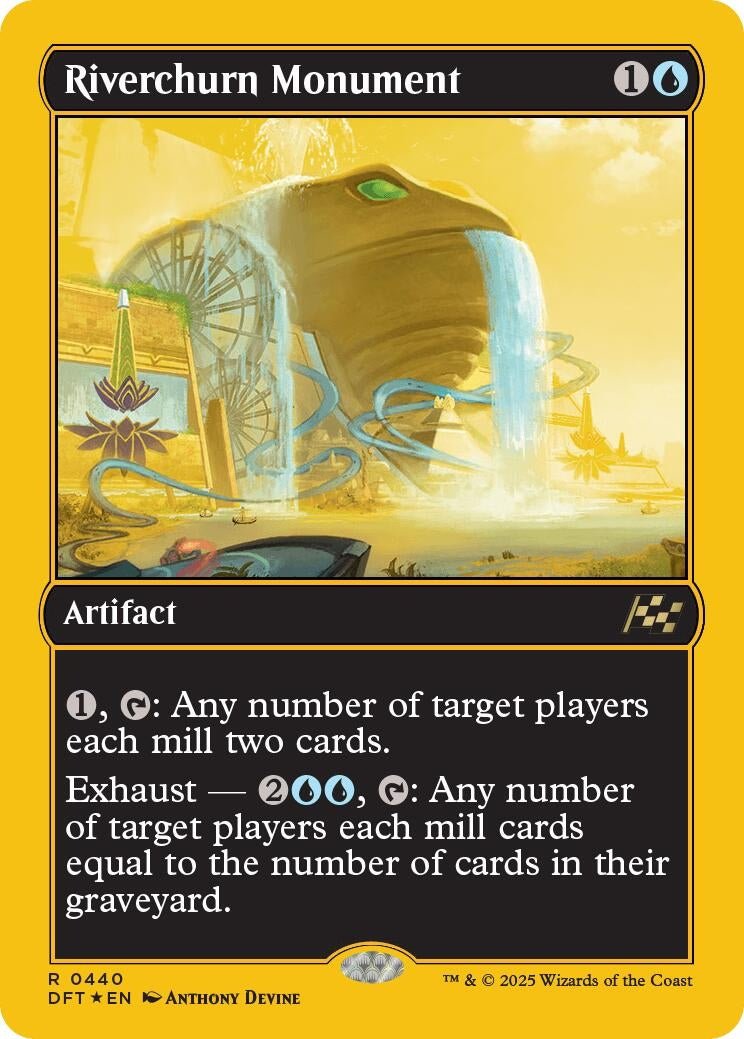 Riverchurn Monument (First - Place Foil) (440) (DFT) - GamesLand Canada