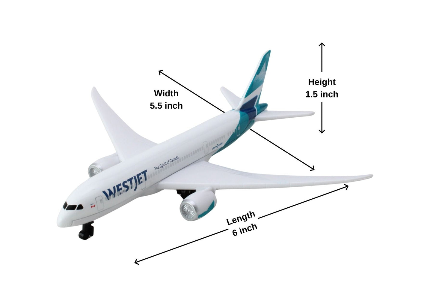 WESTJET SINGLE PLANE NEW LIVERY