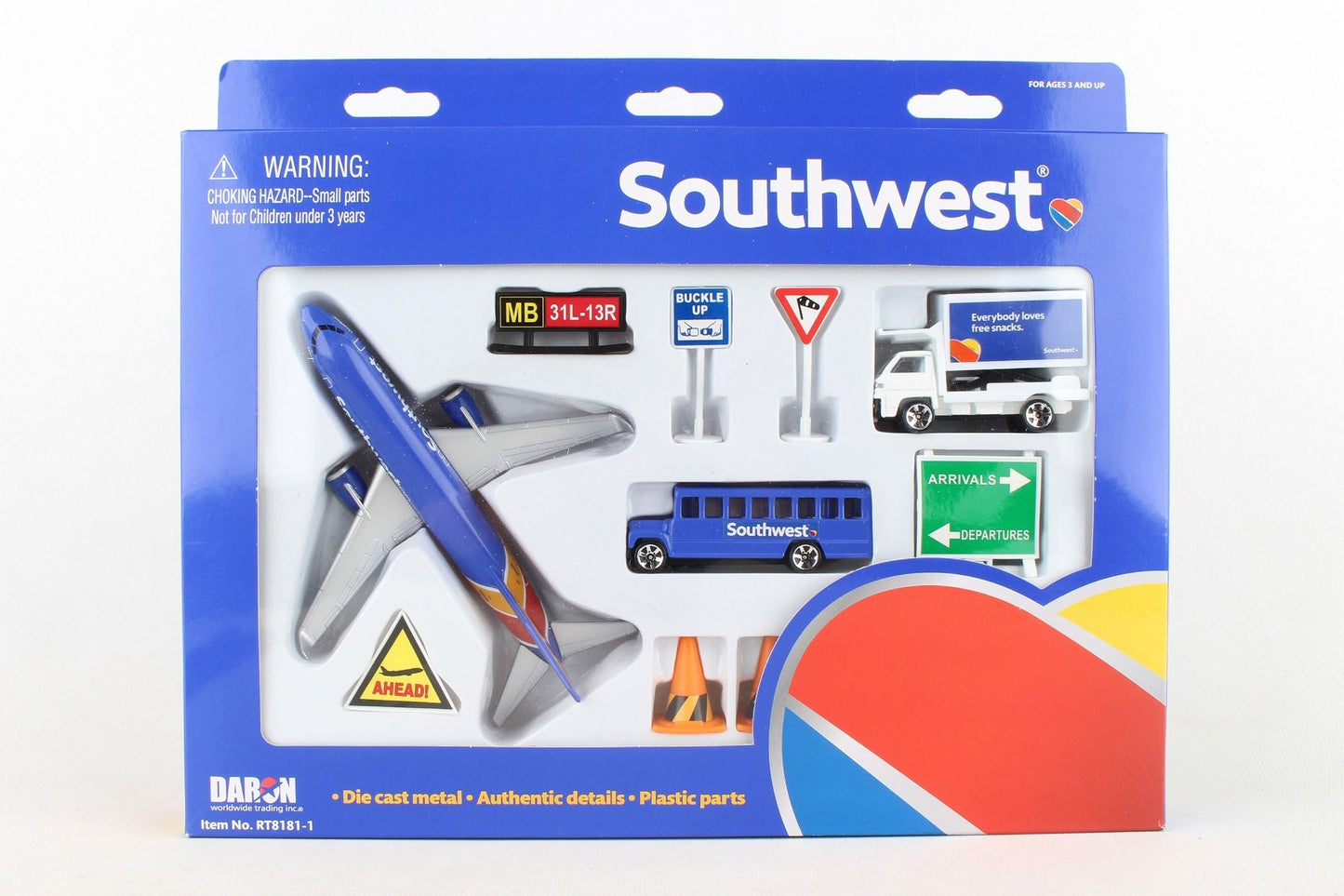 SOUTHWEST AIRLINES PLAYSET NEW LIVERY