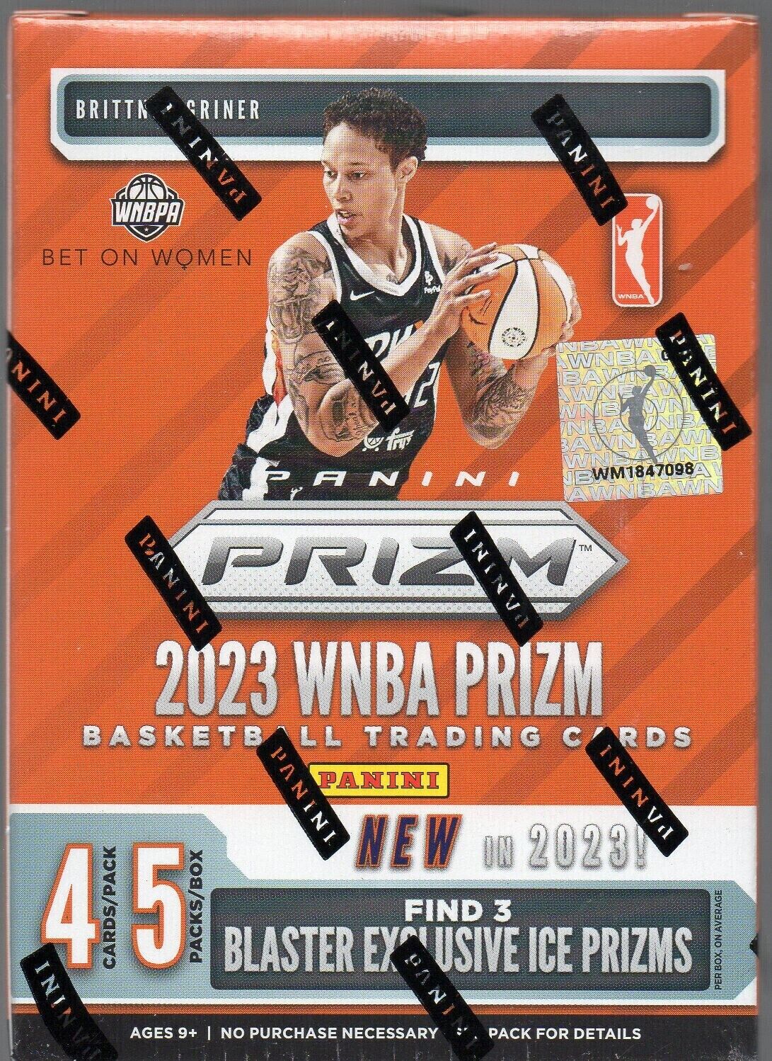 2023 Panini Prizm WNBA Basketball 5-Pack Blaster Box