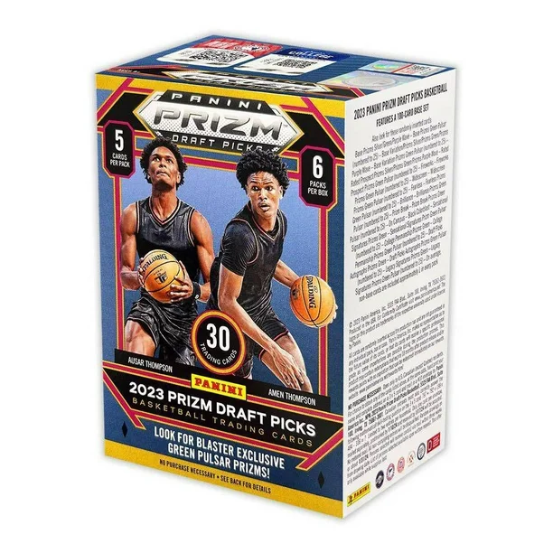 2023/24 Panini Prizm Draft Picks Basketball 6-Pack Hobby Blaster Box