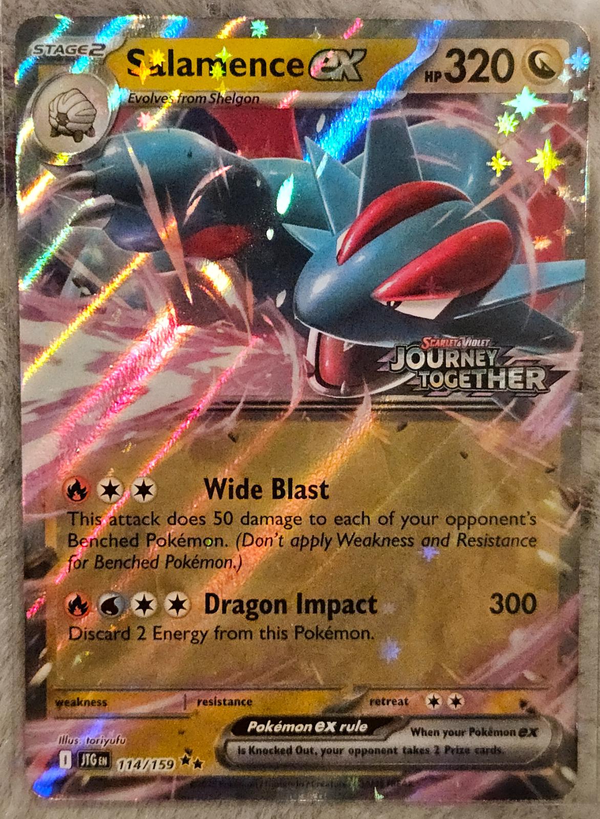 Salamence ex (114/159) (JTG) - GamesLand Canada