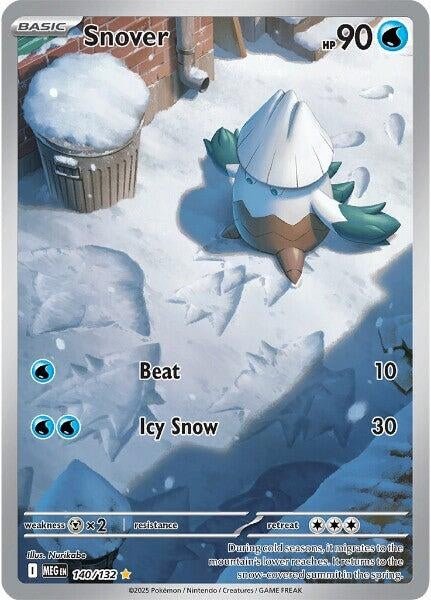 Snover (140/132) (ME01: Mega Evolution) (MEG) - GamesLand Canada