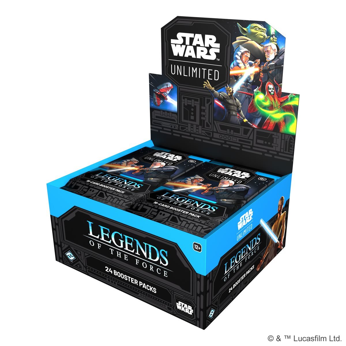 Star Wars: Unlimited - Legends of the Force - Booster Display - GamesLand Canada