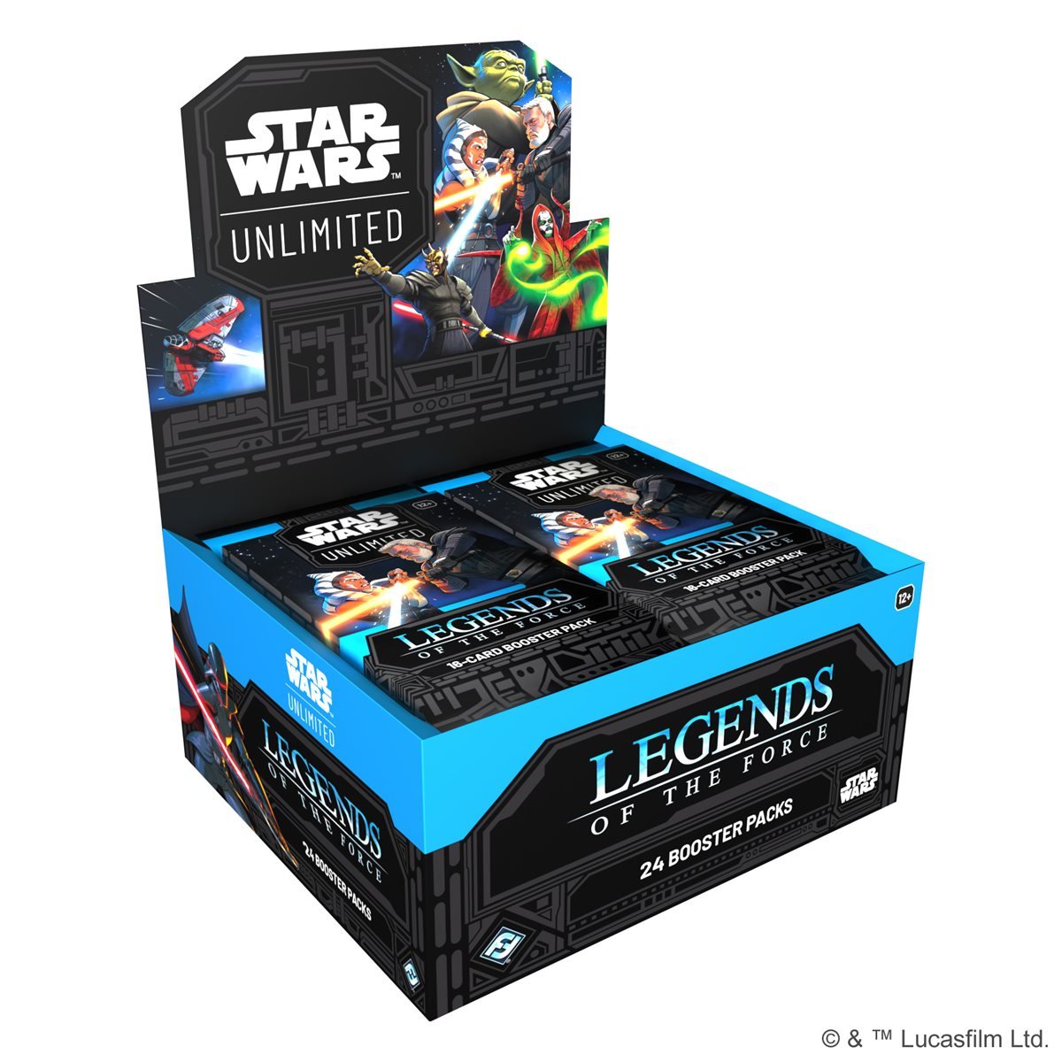 Star Wars: Unlimited - Legends of the Force - Booster Display - GamesLand Canada
