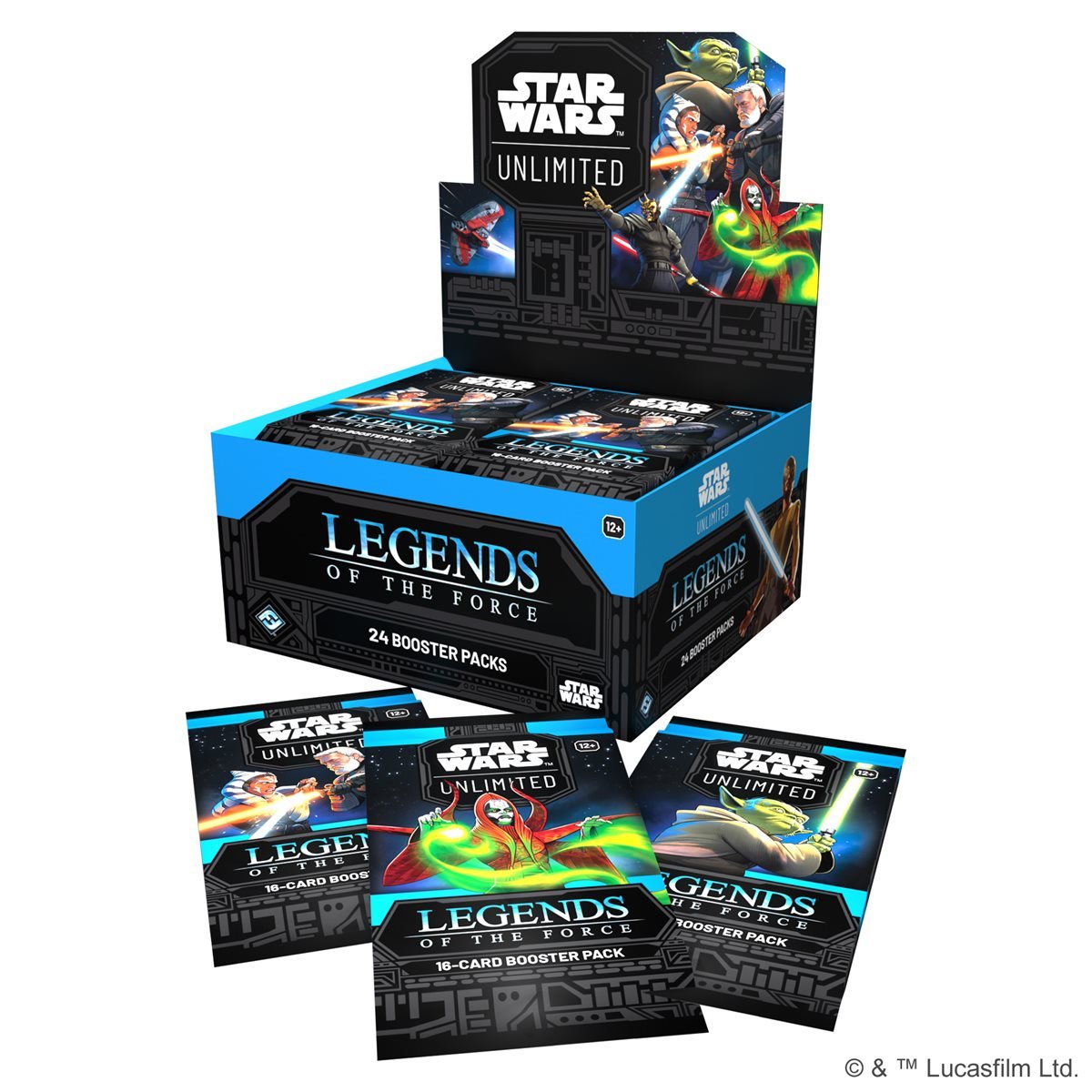 Star Wars: Unlimited - Legends of the Force - Booster Display - GamesLand Canada