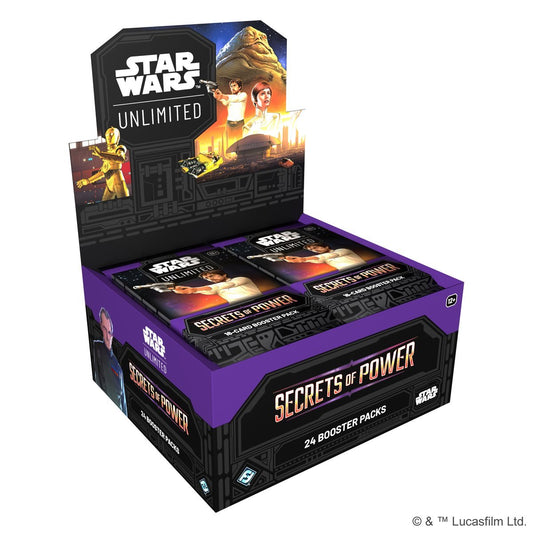 Star Wars: Unlimited - Secrets of Power - Booster Display - GamesLand Canada
