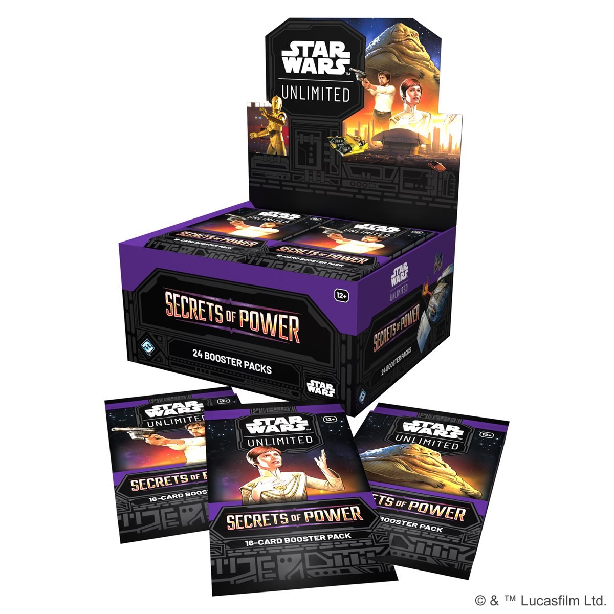 Star Wars: Unlimited - Secrets of Power - Booster Display - GamesLand Canada