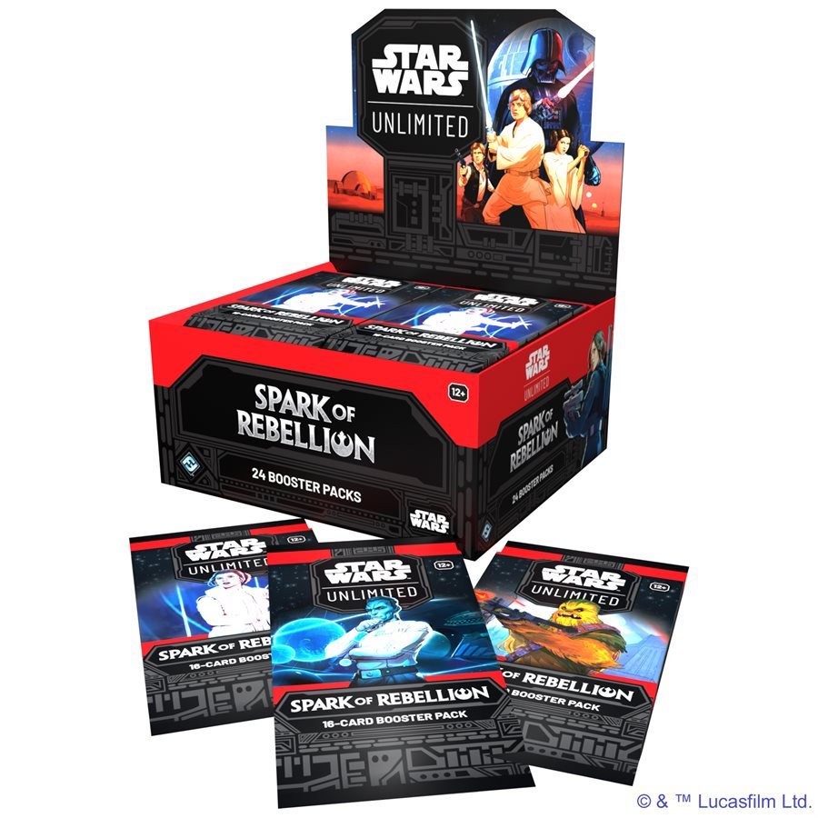 Star Wars: Unlimited - Spark of Rebellion - Booster Display - GamesLand Canada