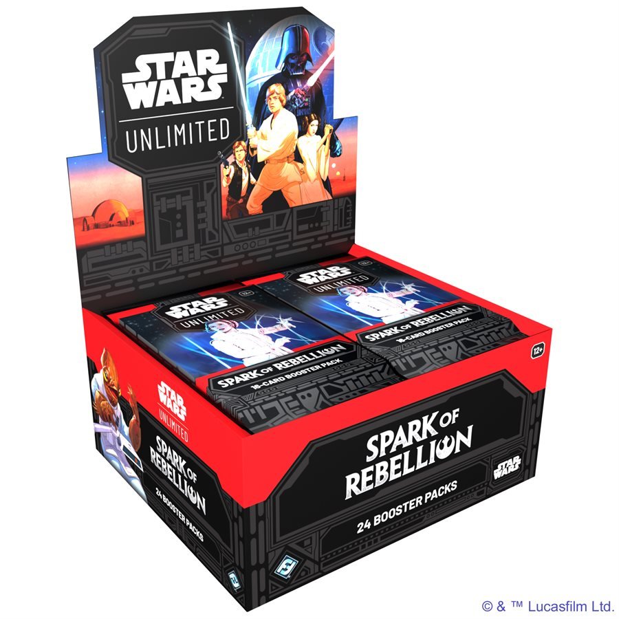 Star Wars: Unlimited - Spark of Rebellion - Booster Display - GamesLand Canada