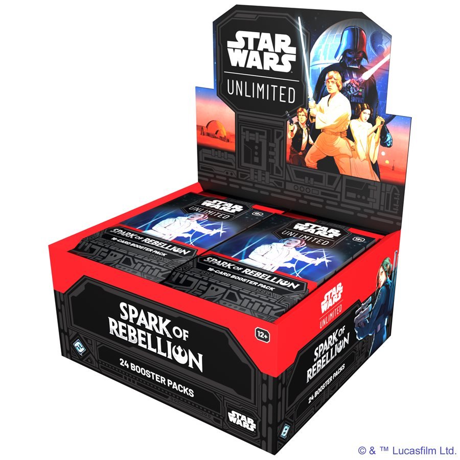 Star Wars: Unlimited - Spark of Rebellion - Booster Display - GamesLand Canada
