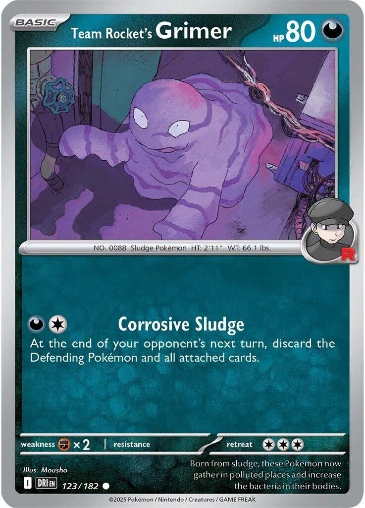 Team Rocket's Grimer (123/182) (SV10: Destined Rivals) (DRI) - GamesLand Canada