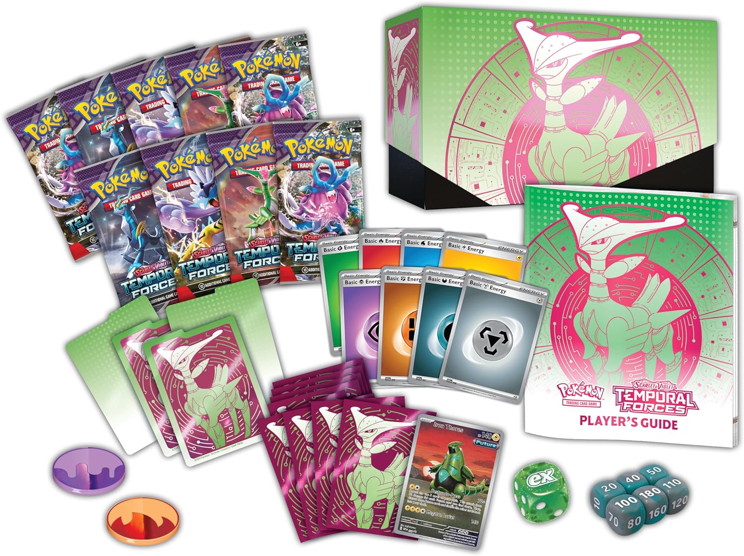 Temporal Forces Elite Trainer Box – Iron Leaves - GamesLand Canada