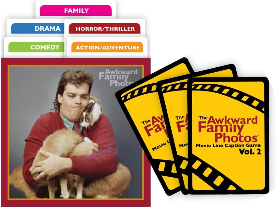 The Awkward Family Photos Game: Volume 2 - Caption Funny Pics with Awesome Movie Lines - GamesLand Canada