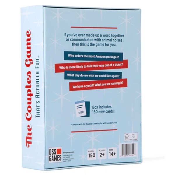 The Couples Game That's Actually Fun: Expansion Pack (EN) - GamesLand Canada