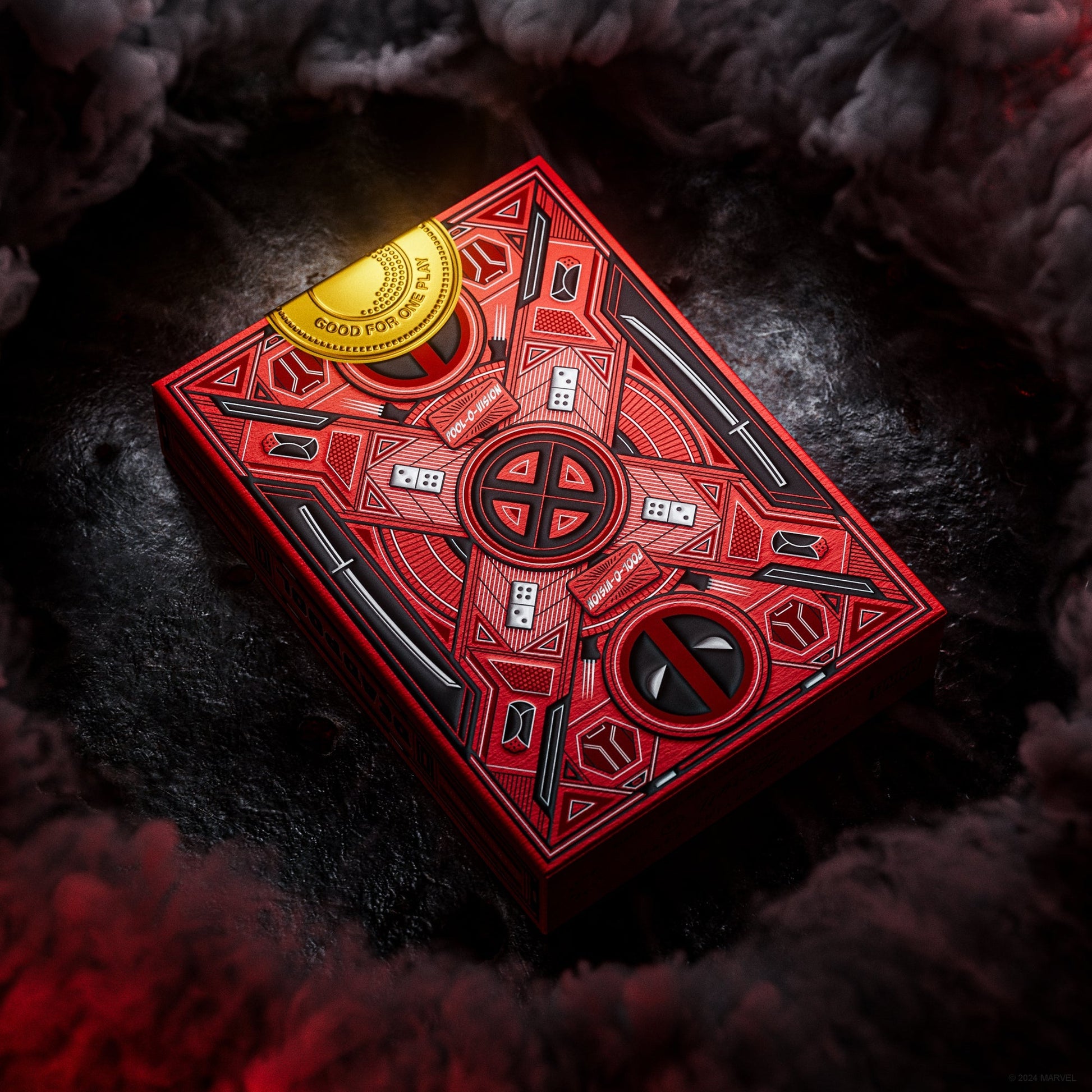 Theory 11 Deadpool Playing Cards - GamesLand Canada