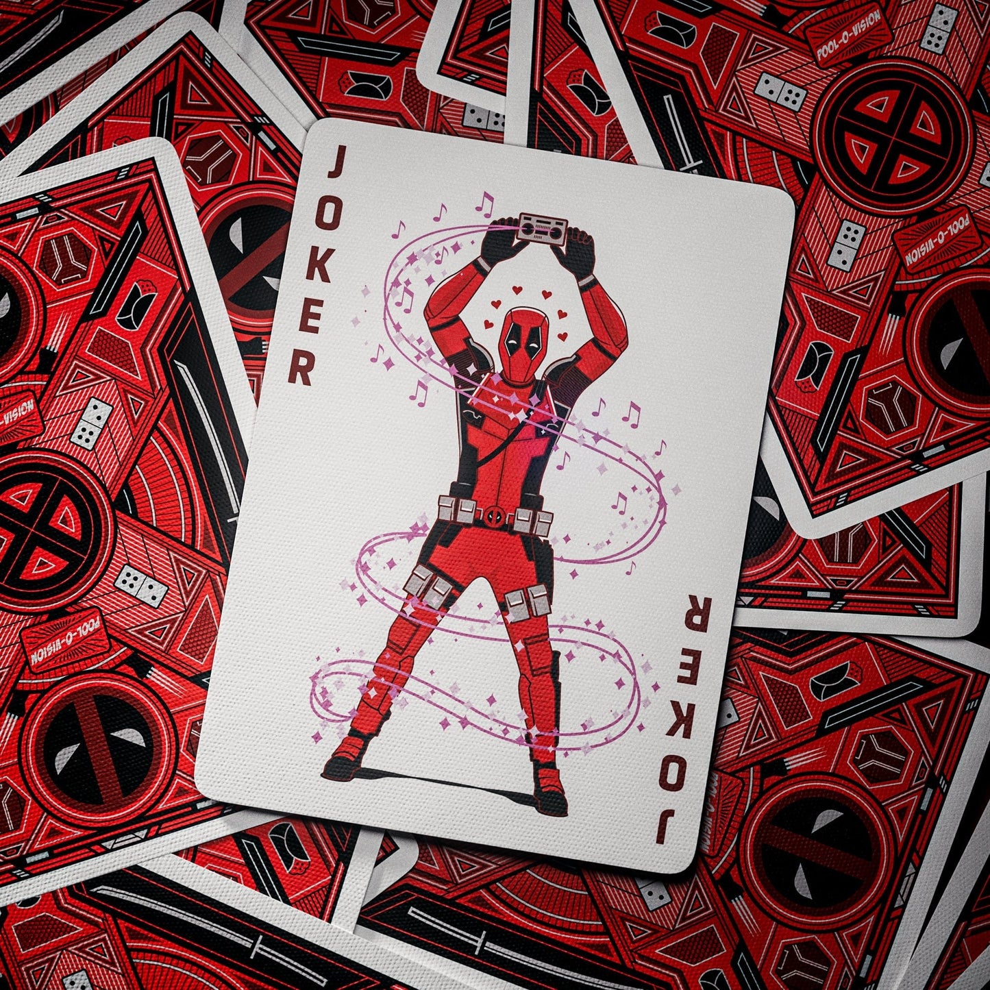 Theory 11 Deadpool Playing Cards - GamesLand Canada