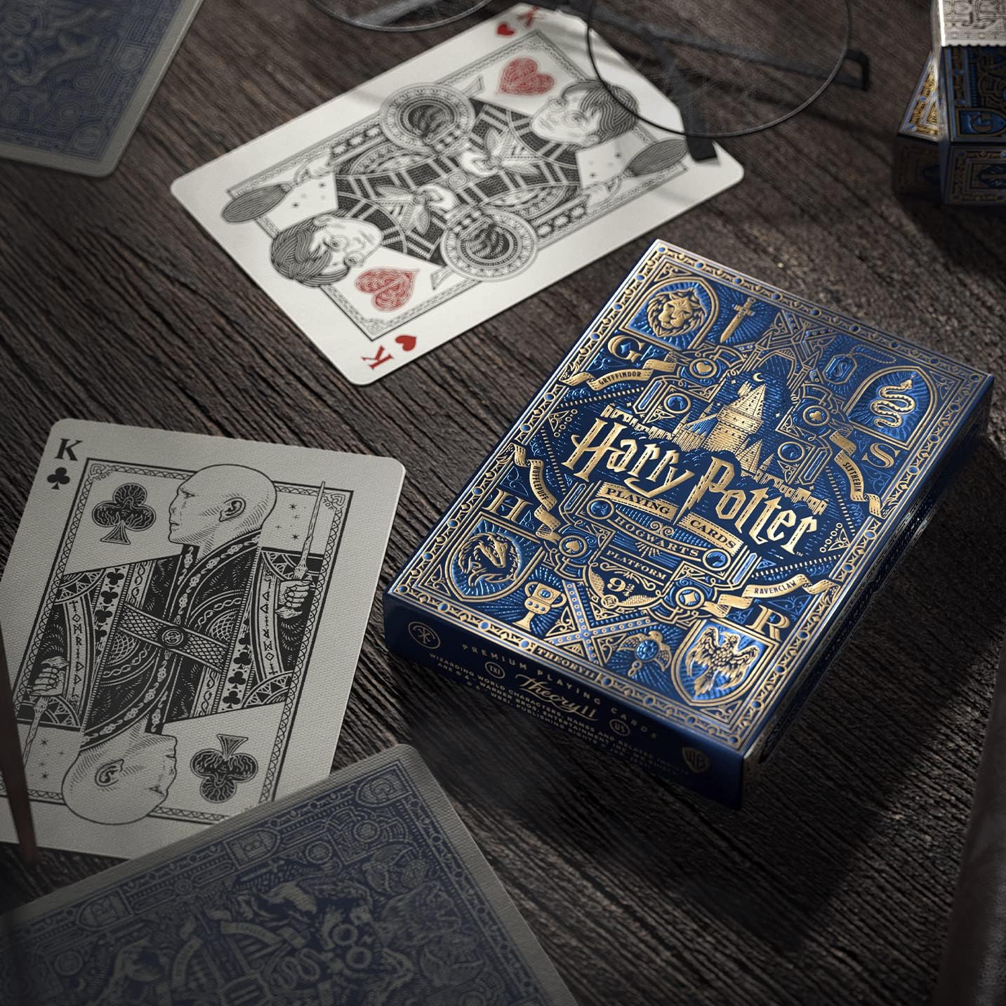 Theory 11 Harry Potter Playing Cards - Blue - GamesLand Canada
