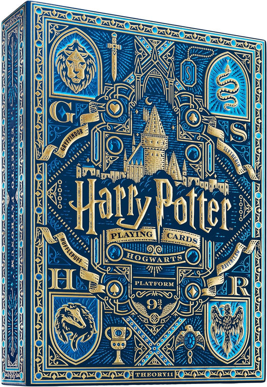 Theory 11 Harry Potter Playing Cards - Blue - GamesLand Canada