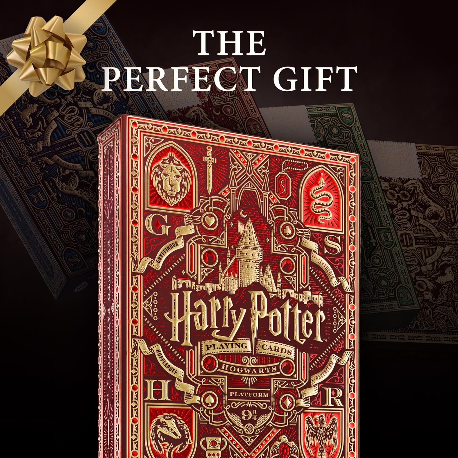 Theory 11 Harry Potter Playing Cards - Red - GamesLand Canada