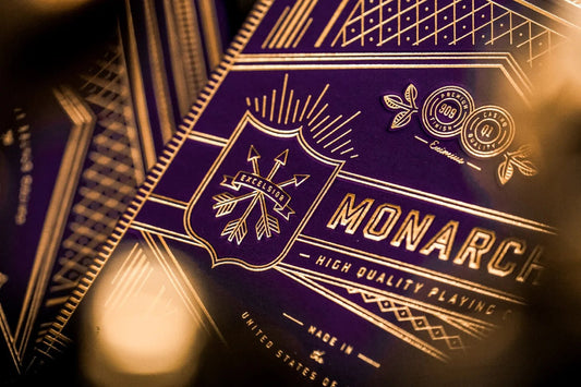 Theory 11 Monarchs Playing Cards - Purple - GamesLand Canada