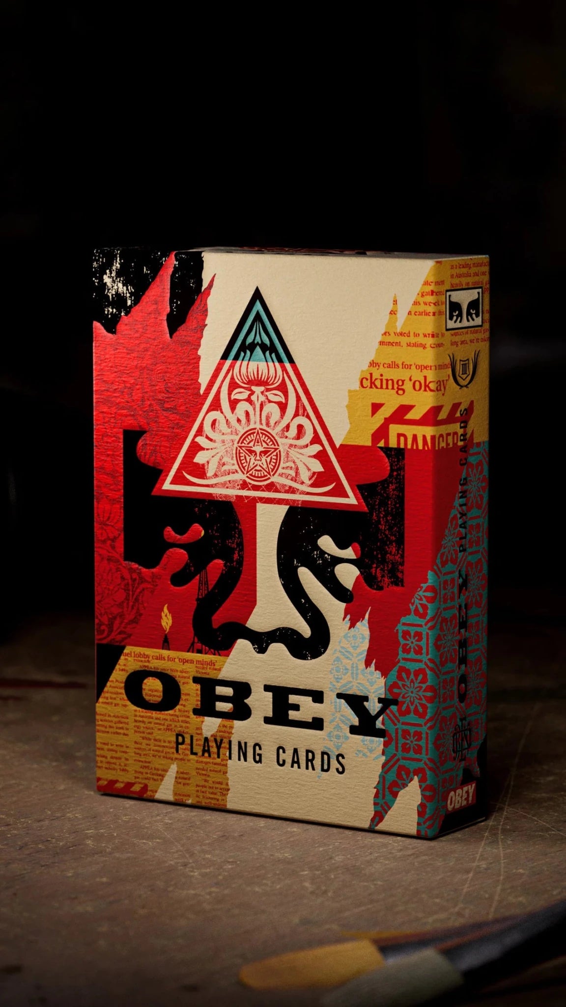 Theory 11 OBEY Playing Cards - Collage - GamesLand Canada