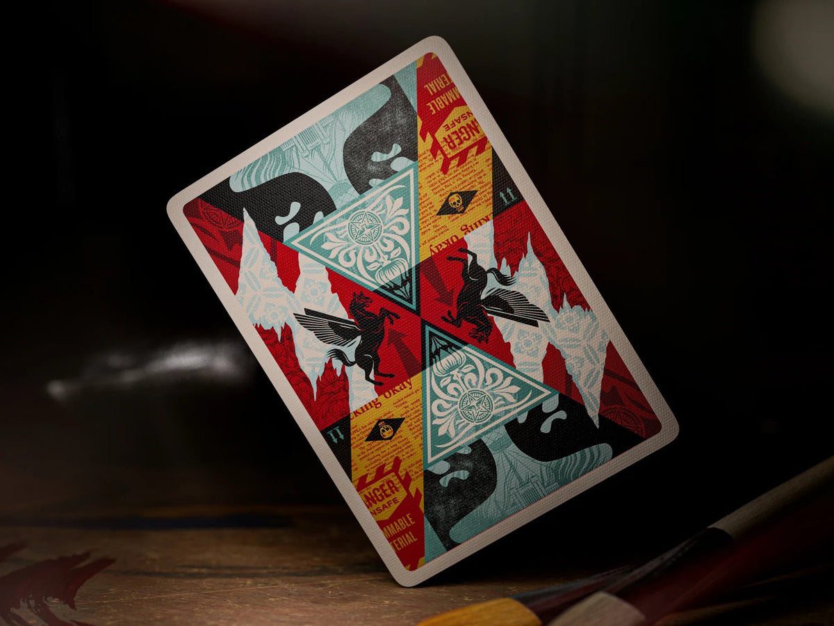 Theory 11 OBEY Playing Cards - Collage - GamesLand Canada