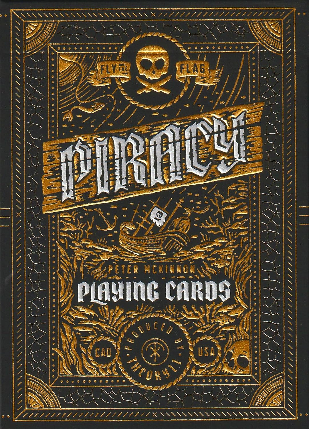 Theory 11 Piracy Premium Luxury Playing Cards, Poker Size Standard Index - GamesLand Canada