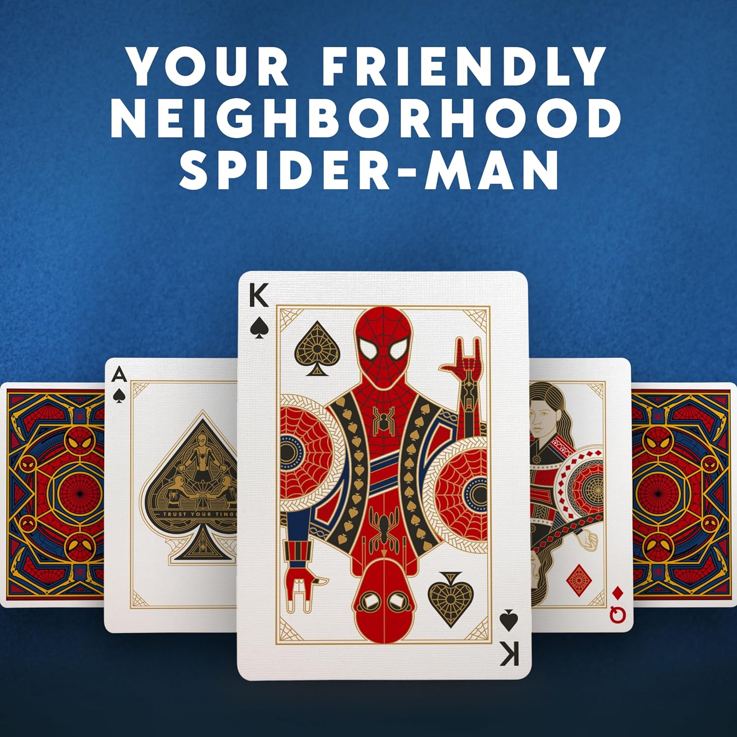 Theory 11 Spider - Man Playing Cards - GamesLand Canada
