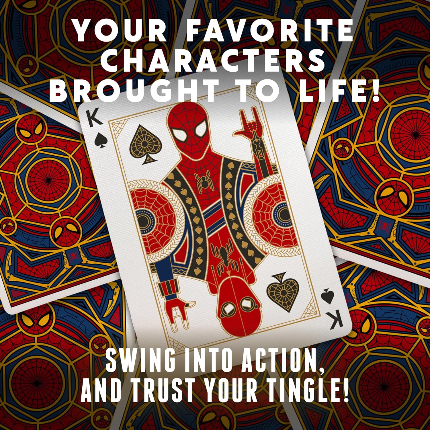 Theory 11 Spider - Man Playing Cards - GamesLand Canada