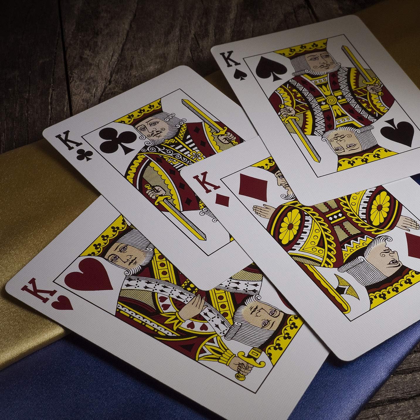 Theory 11 Tycoon Playing Cards - Red - GamesLand Canada
