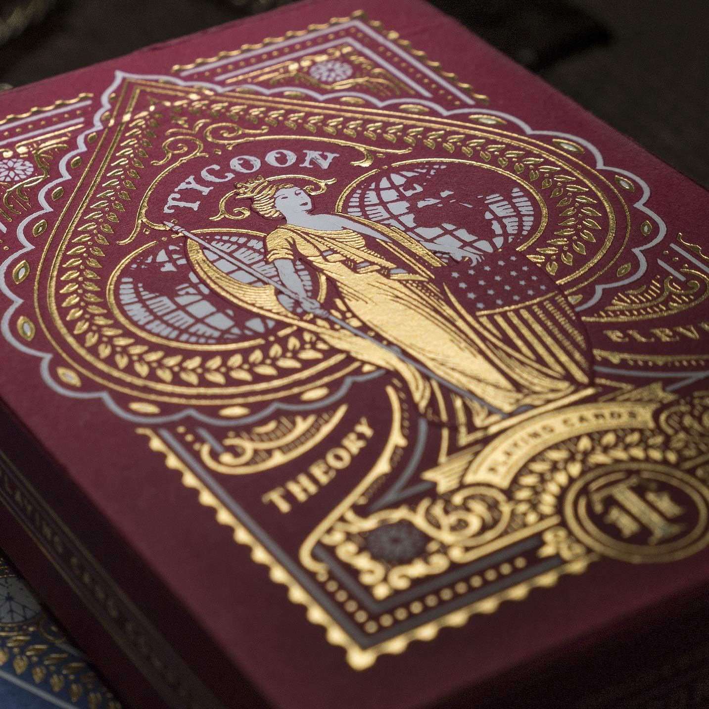 Theory 11 Tycoon Playing Cards - Red - GamesLand Canada