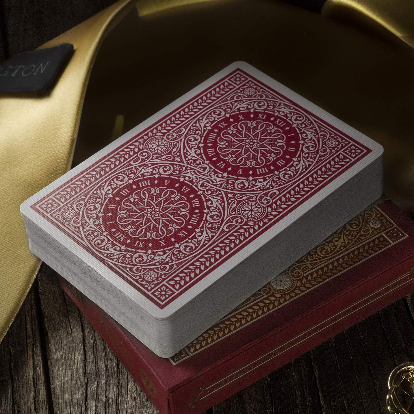 Theory 11 Tycoon Playing Cards - Red - GamesLand Canada