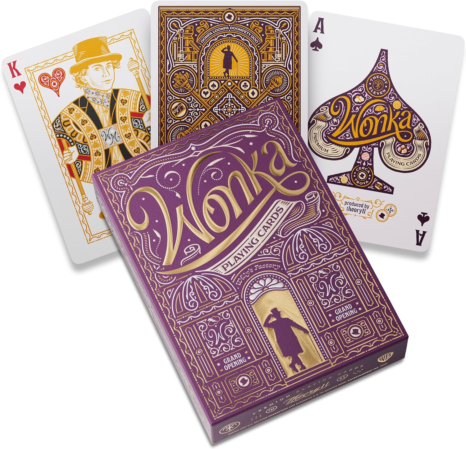 Theory 11 Wonka Playing Cards - GamesLand Canada