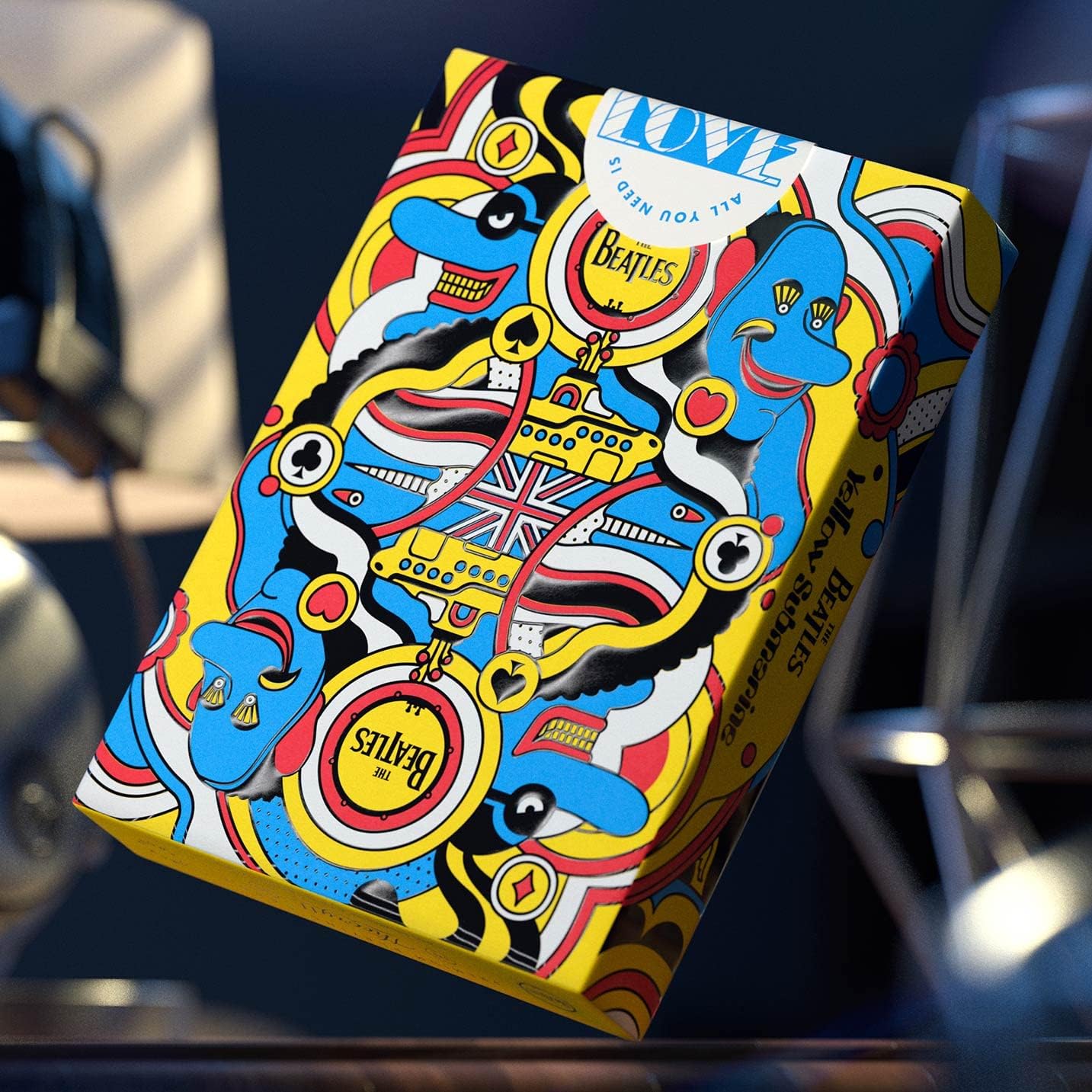 Theory 11 Yellow Submarine Playing Cards - GamesLand Canada