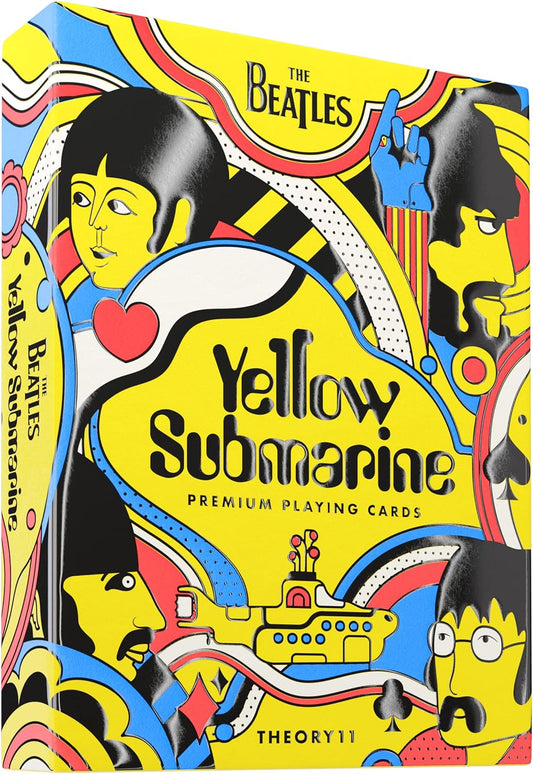 Theory 11 Yellow Submarine Playing Cards - GamesLand Canada