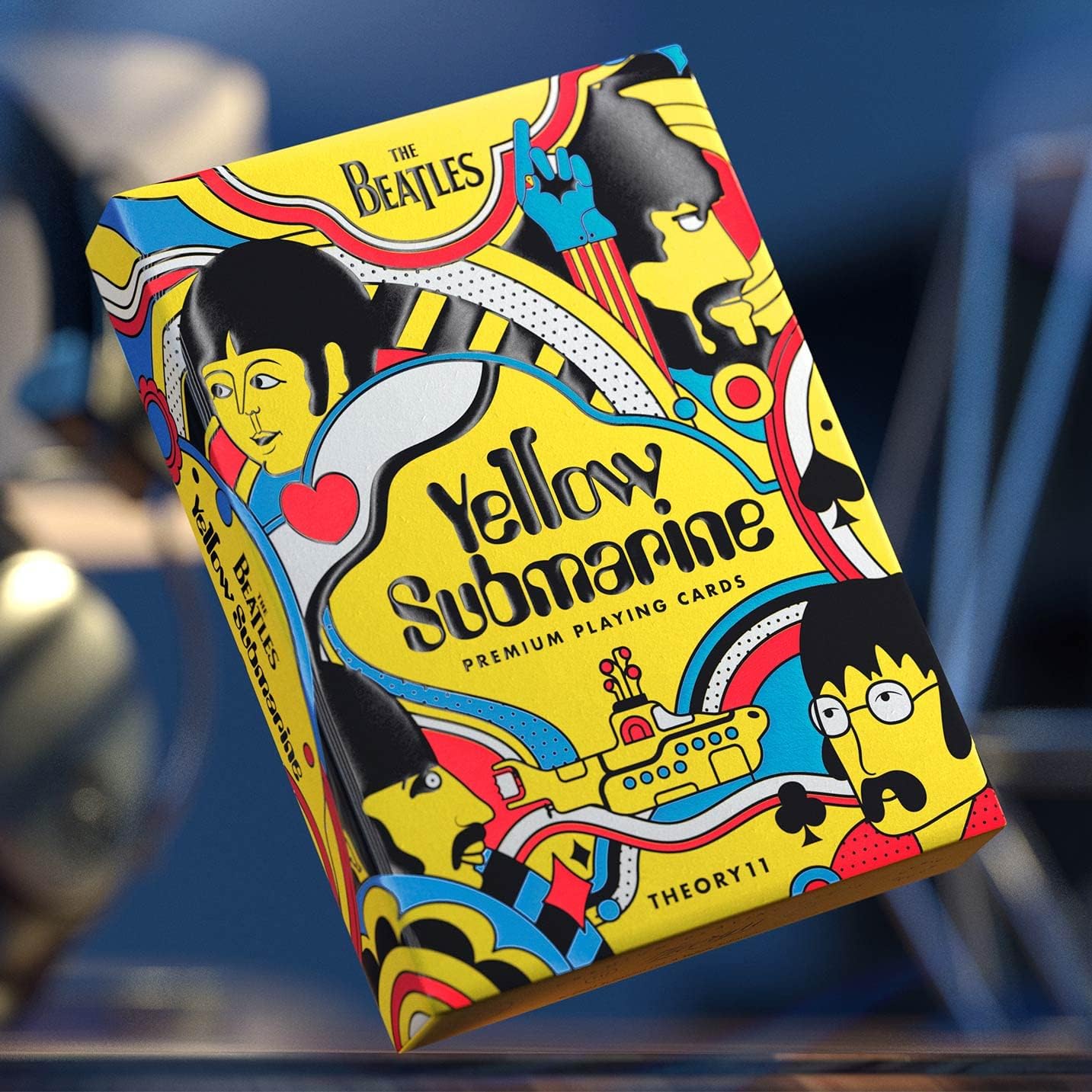 Theory 11 Yellow Submarine Playing Cards - GamesLand Canada