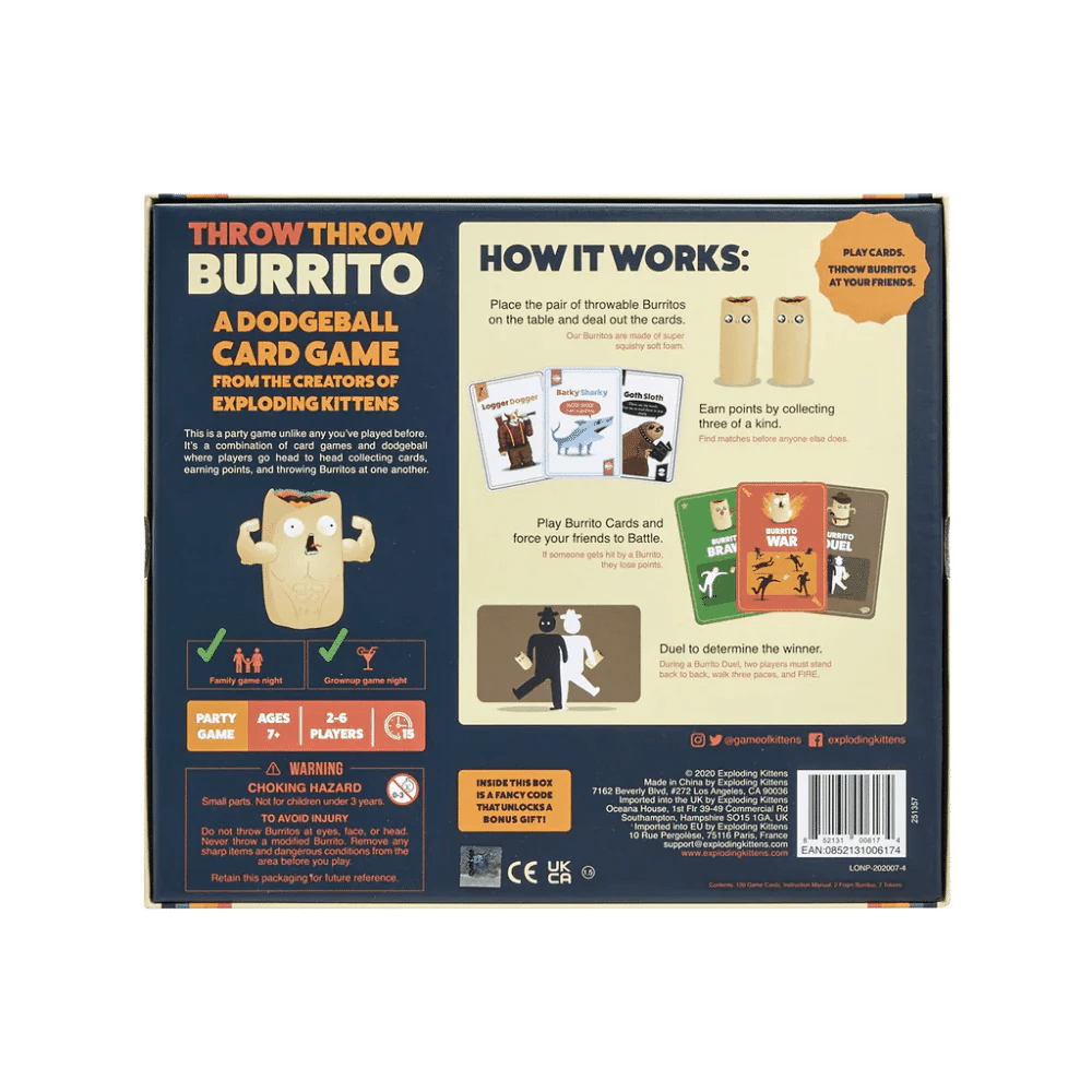 THROW THROW BURRITO (EN) - GamesLand Canada