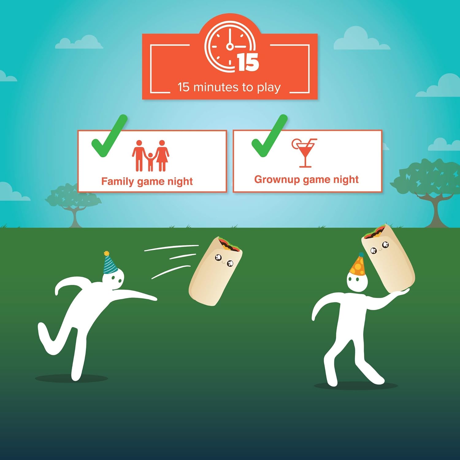 THROW THROW BURRITO EXTREME OUTDOOR EDITION - GamesLand Canada