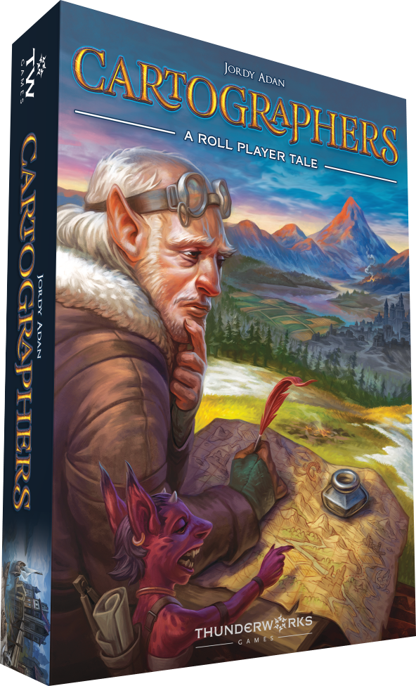 CARTOGRAPHERS: A ROLL PLAYER TALE GAME